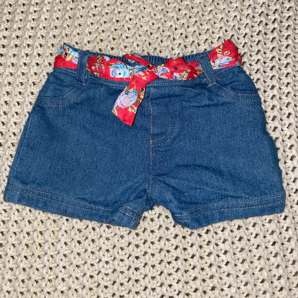 Baby Girl Denim Shorts